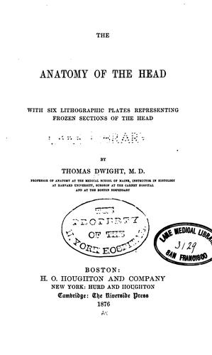 The anatomy of the head