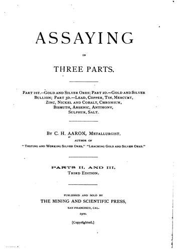 Assaying
