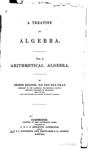 A treatise on algebra