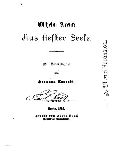 Aus tiefster Seele