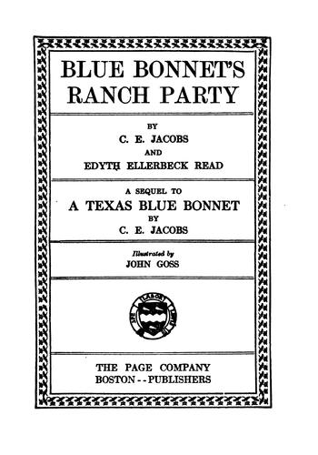 Blue Bonnet's ranch party