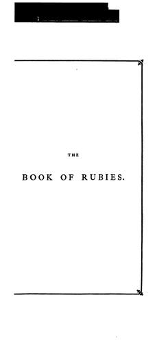 The Book of rubies