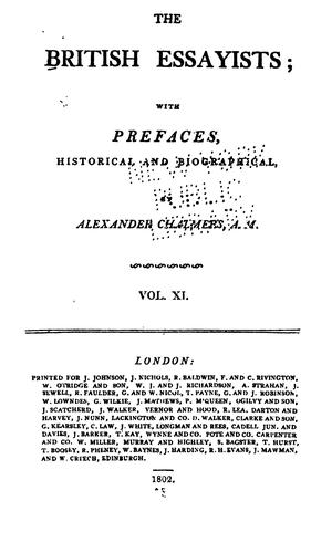 The British essayists