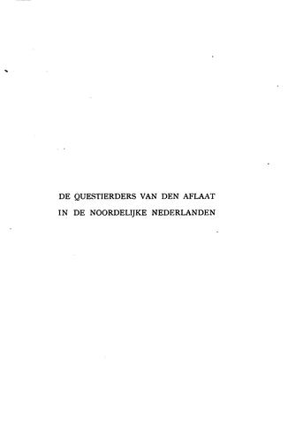 De questierders van den aflaat in de noordelijke Nederlanden