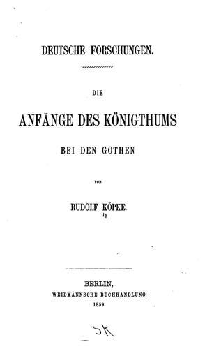 Deutsche forschungen