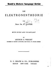 Die elektronentheorie