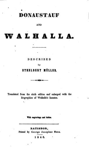 Donaustauf and Walhalla