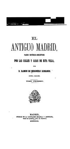 El antiguo Madrid