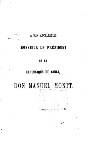 Essai sur le Chili