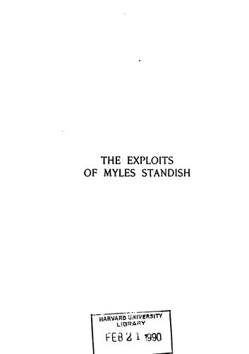 The exploits of Myles Standish