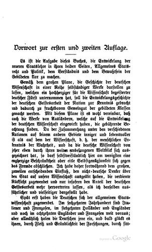 Geschichte der neueren statswissenschaft
