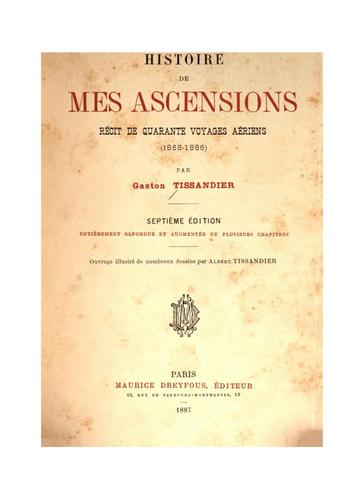 Histoire de mes ascensions