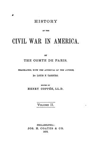 History of the civil war in America