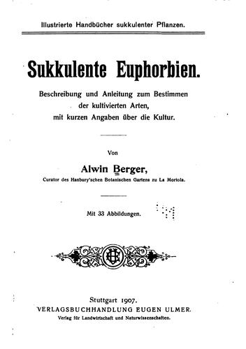 Sukkulente euphorbien