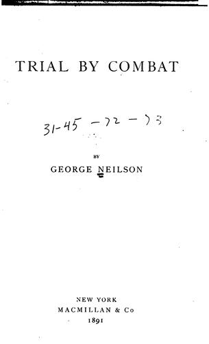 Trial by combat