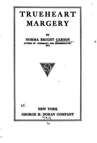 Trueheart Margery