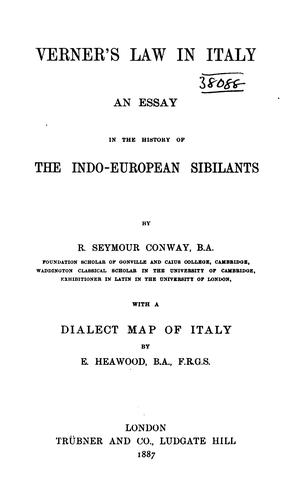 Verner's law in Italy