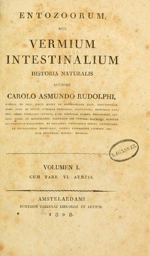Entozoorum, sive vermium intestinalium