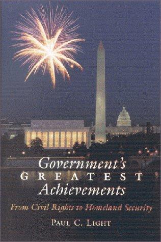 Government's greatest achievements