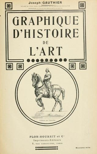 Graphique d'histoire de l'art