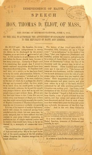 Independence of Hayti