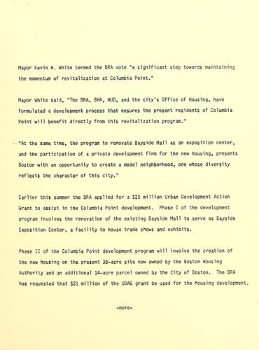 News release dated August 26, 1982