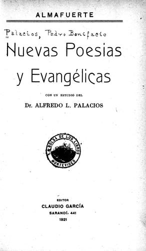 Nuevas poesías y Evangélicas