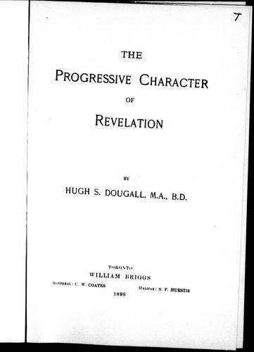 The progressive character of revelation