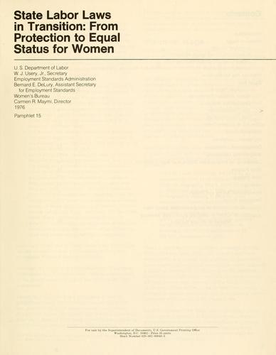 State labor laws in transition