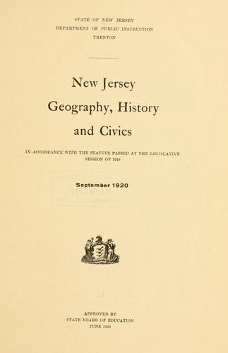 New Jersey geography, history and civics