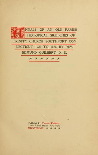 Annals of an old parish