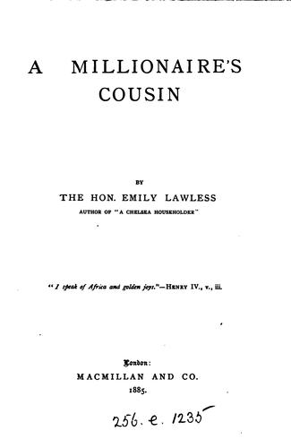 A millionaire's cousin