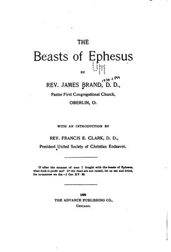 The Beasts of Ephesus