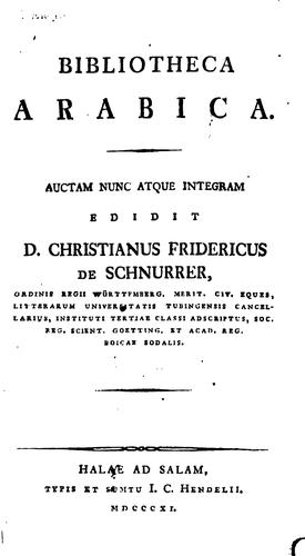 Bibliotheca Arabica