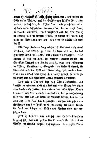 China, das Land und seine Bewohner