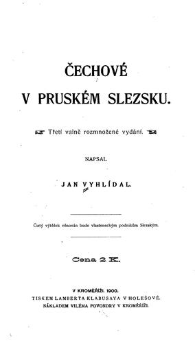 Čechové v pruském Slezsku
