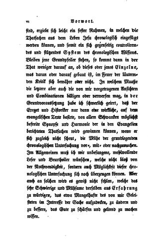 Chronologische Synopse der vier Evangelien