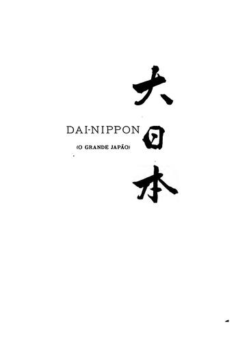 Dai-Nippon: (o grande Japão)