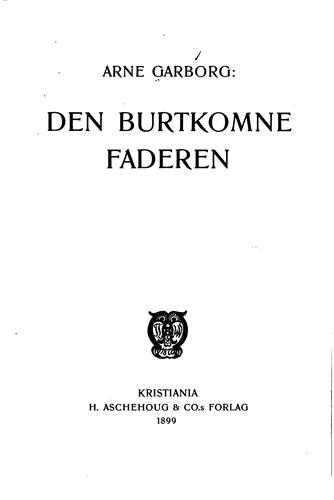 Den burtkomne faderen