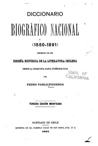 Dicctionario Biographico Nacional