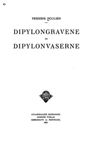 Dipylongravene og Dipylonvaserne