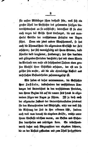 Die Thomasschule zu Leipzig nach dem allmaligen Entwickelungs- Gange ihnen Zustände insbesondere ..