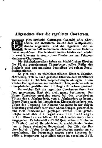 Ein Chorherrenbuch: Geschichte und Beschreibung der bestehenden und ..