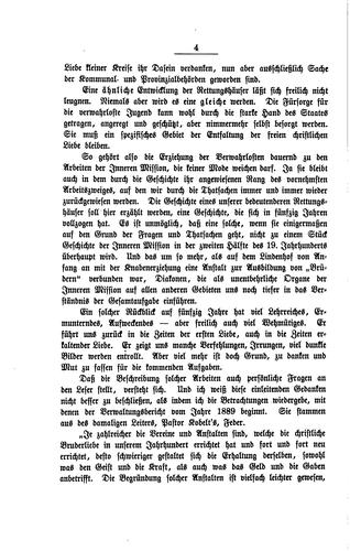 Fünfzig Jahre Innerer Mission: Festschrift Zur Feier Des Fünfzigjährigen ..