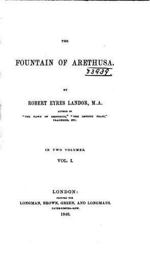 The fountain of Arethusa