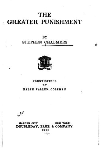 The greater punishment