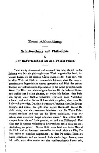 Gesammelte philosophische Abhandlungen zur Philosophie des Unbewussten