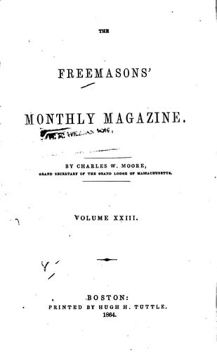 The Freemasons' Monthly Magazine