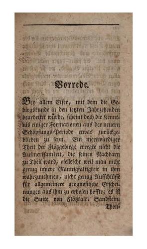 Geognostische arbeiten
