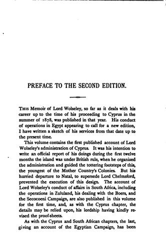 General lord Wolseley